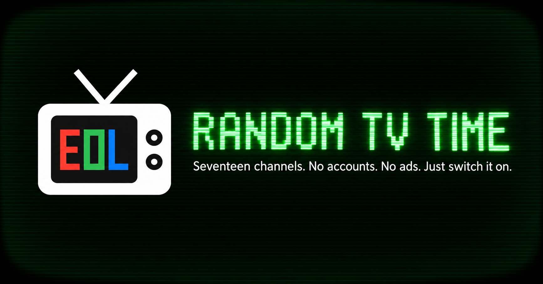 Random TV Time social sharing card